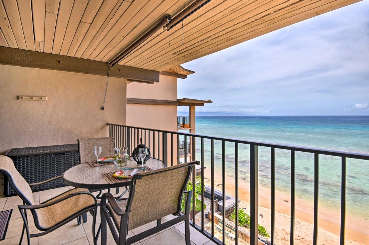 Beachfront Lahaina Condo - Featured On Hgtv! Kahana Exterior photo
